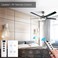 MoesGo Smart Ceiling Fan Light Switch with 3 Speed Control, WiFi, White