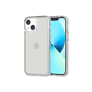 Tech21 Evo Clear for iPhone 13 Mini &euro;&ldquo; Crystal Clear Phone Case with 12ft Multi-Drop Protection
