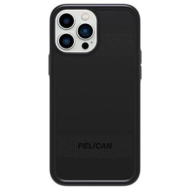 Pelican Protector iPhone 13 Pro Case - 15ft MIL-Grade Drop Protection, MagSafe Compatible, Anti-Scratch Impact Polymer - Black