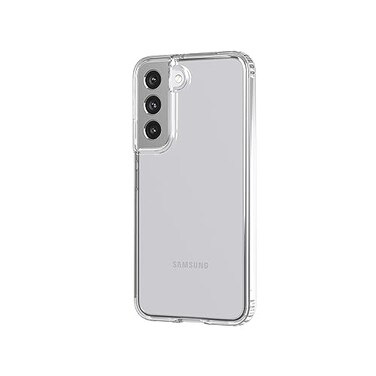 Tech21 Evo Clear for Samsung Galaxy S22 &euro;&ldquo; Clear and Protective Phone Case with 12ft Multi-Drop Protection