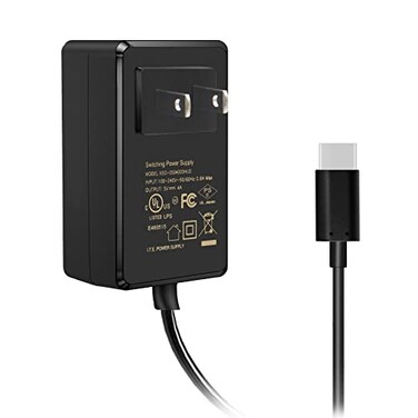 Geekworm 20W 5V 4A USB C Power Supply for Raspberry Pi 4 Model B