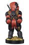 Exquisite Gaming: Marvel: Deadpool Rear View - Original Mobile Phone &amp; Gaming Controller Holder, Device Stand, Cable Guys, Licensed Figure Red