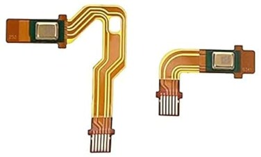 JMXLDS Replacement Microphone Flex Wire Rope PS5 V1 1.0 BDM-010 Handle Inner Mic Ribbon Cable Speaker L R Connector Wire Rope for PS5 Controller (Long)