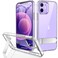 JETech Kickstand Case for iPhone 12/12 Pro, Clear