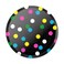 PopSockets Translucent Phone Grip with Expanding Kickstand, PopSockets for Phone, Translucent PopGrip - Black Disco