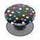 PopSockets Translucent Phone Grip with Expanding Kickstand, PopSockets for Phone, Translucent PopGrip - Black Disco