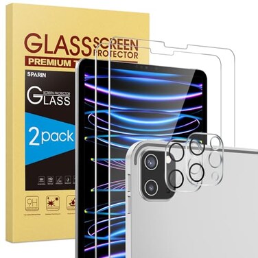 SPARIN Screen Protector for iPad Pro 12.9 2022/2021/2020-6th/5th/4th]