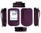 Fitted Leather Case with Screen Protector for Freestyle Libre 2 &amp; 3, 14 Day (FLC-LBPP)