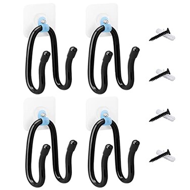 Linkidea 2nd Gen Game Controller Holder Mount Compatible with Gen Xbox One PS4 Switch, Multifunctional Adjustable Adhesive Wall Mount (4 Pack)
