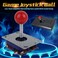 1pcs Arcade Joystick, Adjustable Competition Style Long Handle Joystick Classic 2/4/8 Way Game Joystick Ball for Arcade Gaming Cabinet Button Kit