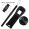 Lactivx 2X Wii Silicone Case Cover with Wrist Strap for Wii Remote Controller (Black)