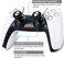Playrealm FPS Thumbstick Extender &amp; Printing Rubber Silicone Grip Cover 2 Sets for PS5 &amp; PS4 Controller (Ghost)