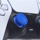 eXtremeRate Blue Replacement Thumbsticks for PS5 Controller, Custom Analog Stick Joystick for PS4 Controller Universal