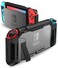 PiMivco Dockable Case for Nintendo Switch 2017,Protective Case Compatible for Nintendo Switch and Joy-Con Controller,TPU Grip Cover with Shock-Absorption and Anti-Scratch Design(Black) &euro;&brvbar;