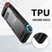 PiMivco Dockable Case for Nintendo Switch 2017,Protective Case Compatible for Nintendo Switch and Joy-Con Controller,TPU Grip Cover with Shock-Absorption and Anti-Scratch Design(Black) &euro;&brvbar;