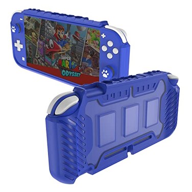 KIWIHOME Protective Case for Switch Lite 2019, with Thumb Grip Caps
