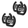 TNP Switch Wheel for Joy-Con Controller (Set of 4) - Racing Steering Wheel Controller Accessory Grip Handle Kit Attachment (Black) - Nintendo Switch