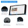 RHOTALL 3 in 1 Transparent Case for Nintendo Switch OLED, Clear Dockable Shell Compatible with Switch OLED and Controller, Comfort Grip Case with Shock-Absorption and Anti-Scratch Design