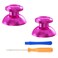 eXtremeRate Custom Purple Metal Thumbsticks for PS5 Controller, Replacement Aluminum Analog Stick Joystick for PS4 Controller