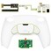eXtremeRate White Back Paddles Programable Rise 2.0 Remap Kit for PS5 Controller BDM-010 020 Models, Upgrade Board &amp; Redesigned Back Shell &amp; Back Buttons Set for PS5 Controller