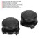 ASHATA 2Pcs Thumbstick Extender for Game Consoles, 3D Texture Thumb Grip Stick Joystick Thumbstick for 5 Controller (Black)