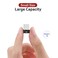 64GB 2 Pack USB Flash Drive K&amp;ZZ Ultra Slim Thumb Drive USB 2.0 Memory Stick USB Drive Data Stick Expansion Disk with Black Portable Lanyard (64GB, 2 Pack Bundle)