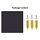 waveshare 4inch Square Capacitive Touch Screen LCD Compatible with Raspberry Pi 4B/3B+/3B/2B/B+/A+/Zero/Zero W/WH/Zero 2W 720 &mdash;720 Resolution DPI IPS Toughened Glass Cover Low Power Solution