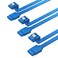 SABRENT SATA III 6Gbps Right-Angle Data Cable, 3-Pack 20in Blue (CB-SRB3)