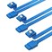 SABRENT SATA III 6Gbps Right-Angle Data Cable, 3-Pack 20in Blue (CB-SRB3)