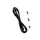CableMod RT-Series Classic ModFlex Sleeved 8-pin PCI-e Cable for ASUS/Seasonic/Phanteks Revolt (Black, 60cm)