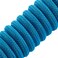 CableMod Pro Coiled Keyboard Cable (Spectrum Blue, USB A to Micro USB, 150cm)