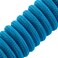 CableMod Pro Coiled Keyboard Cable (Spectrum Blue, USB A to Micro USB, 150cm)