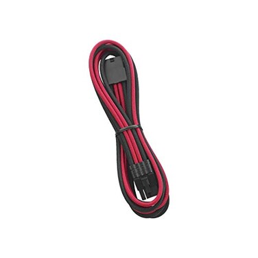 CableMod Pro ModFlex Sleeved 8-pin PCI-e Extension (Black + Red, 45cm)