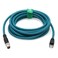 HangTon Ethernet Cable 8 Pin X-Coded M12 RJ45 for Keyence IV3 Baumer Datalogic Basler Cognex is 2000 9000 8000 DM 260 Vision Camera Sensor Reader 15M