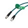 HangTon Ethernet Cable for Cognex in-Sight 2000 7000 8000 9000 Basler Baumer Camera Sensor Barcode Reader, 8 Pin X-Coded M12 to RJ45 CAT-7e 20M