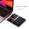 Satechi Bluetooth Extended Numeric Keypad, Rechargeable 34-Key, Space Gray