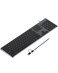 9H Full Size Aluminum USB Wired Keyboard, Slim Computer Keyboard for PC