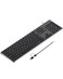 9H Full Size Aluminum USB Wired Keyboard, Slim Computer Keyboard for PC