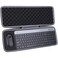 co2CREA Hard Case for Logitech MK47 Slim Wireless Keyboard and Mouse Combo