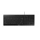 Cherry Stream Keyboard Wired Slim Whisper Quiet   Silent Keys   Black