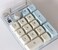 Tidbit 19 Key Programmable QMK Mechanical Numpad Kit (White)