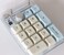 Tidbit 19 Key Programmable QMK Mechanical Numpad Kit (White)