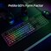 HyperX Alloy Origins 60 - Mechanical Gaming Keyboard, Ultra Compact 60% Form Factor, Double Shot PBT Keycaps, RGB LED Backlit, NGENUITY Software Compatible - Linear HyperX Red Switch,Black