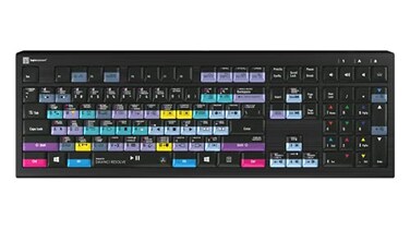 Logickeyboard ASTRA2 Backlit Keyboard for Davinci Resolve - Windows