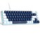 MageGee Portable 60% Mechanical Gaming Keyboard, MK-Box LED Backlit Compact 68 Keys Mini Wired Office Keyboard with Blue Switch for Windows Laptop PC Mac - Blue/White