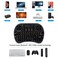 Rii Mini Wireless Bluetooth Keyboard with Touchpad, Support Bluetooth +(RF) 2.4GHz Wireless Connection for Smartphones, PC, Tablet, Laptop TV Box iOS Android Windows Mac.Black