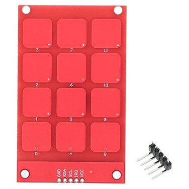 MPR121 3.3V Capacitive Touch Keypad Sensor Keyboard 12 Buttons High Sensitive I2C Output Keypad