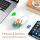 FMOUSE Cute Cartoon Silent Wireless Mouse, Dual Mode Bluetooth &amp; USB 2.4G