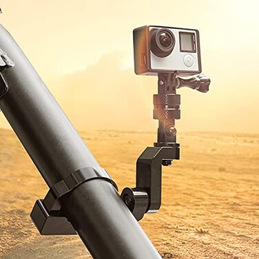 KEMIMOTO Multi-Adjustable UTV ATV Camera Mount 1.65"-2" Roll Bar Mount