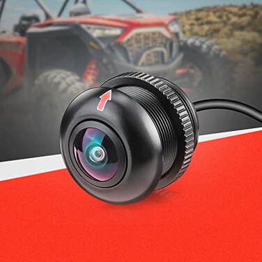 KEMIMOTO PRO XP Front Camera Kit, 720P HD Wide 170-Degree Visual Angle